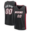 My Store Custom M.Heat  Black Fast Break Jerseys - Icon Edition