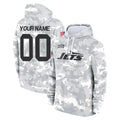 My Store Custom NY.Jets Arctic Camo Salute to Service Pullover Hoodies Limited Game Any Name & Numbers Stitched Jerseys