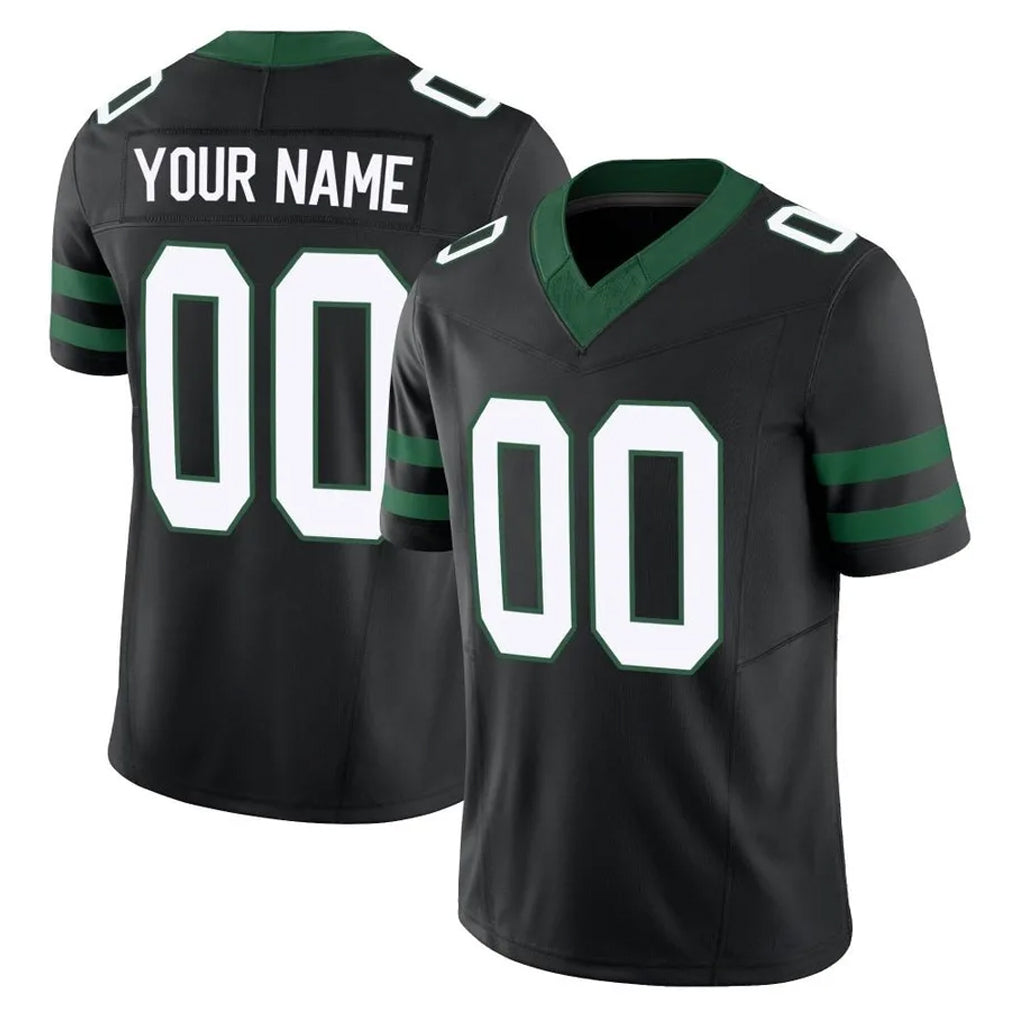 My Store Custom NY.Jets Black Limited Legacy Vapor F.U.S.E. Home Game Any Name & Numbers Stitched Jerseys