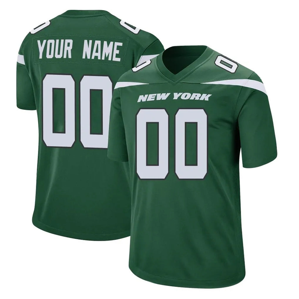 My Store Custom NY.Jets Green Home Game Any Name & Numbers Stitched Jerseys