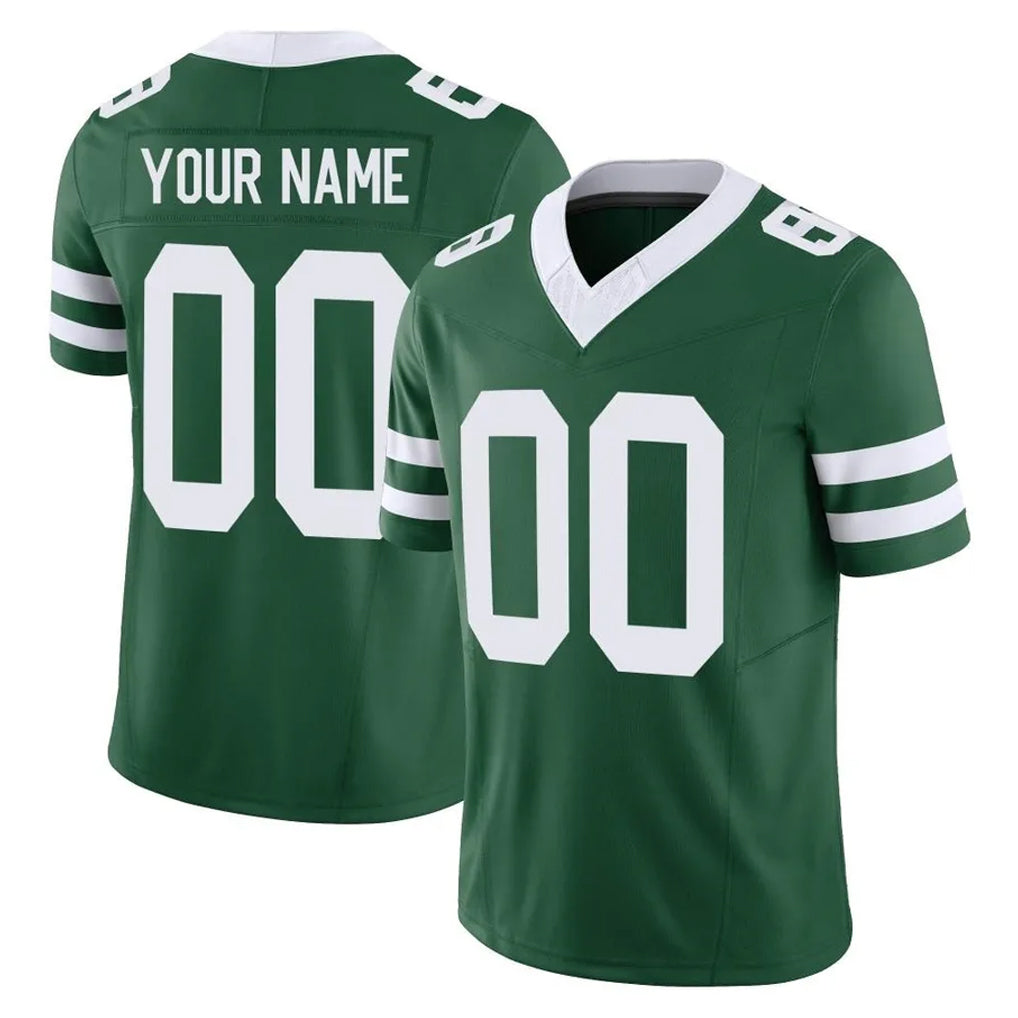 My Store Custom NY.Jets Green Legacy Limited Vapor F.U.S.E. Home Game Any Name & Numbers Stitched Jerseys