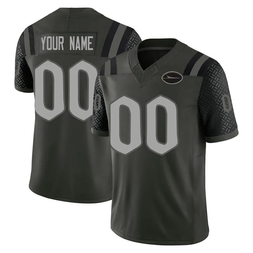 My Store Custom NY.Jets Green Limited 2025 Rivalries Collection Home Game Any Name & Numbers Stitched Jerseys