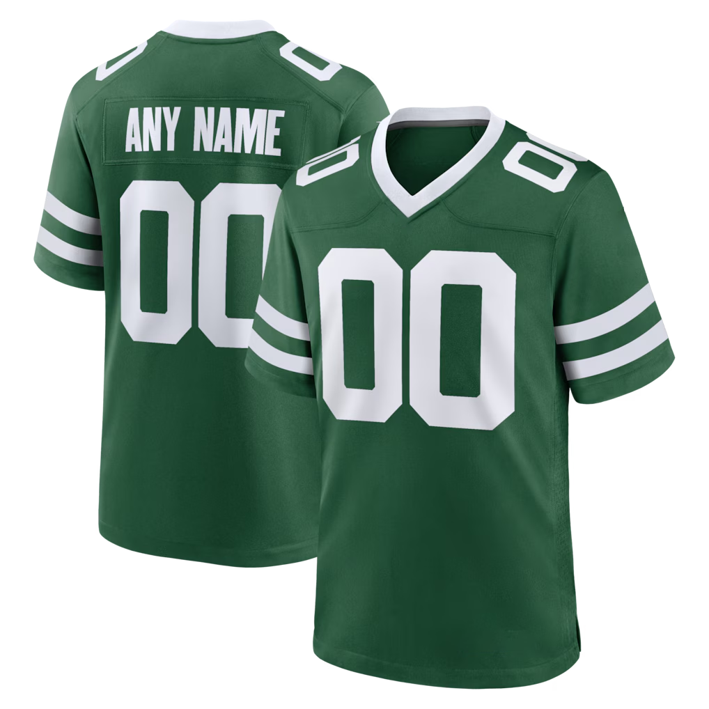 My Store Custom NY.Jets Legacy Green Game Stitched Jerseys