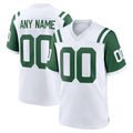 My Store Custom NY.Jets White Classic Alternate Replica Stitched Jerseys