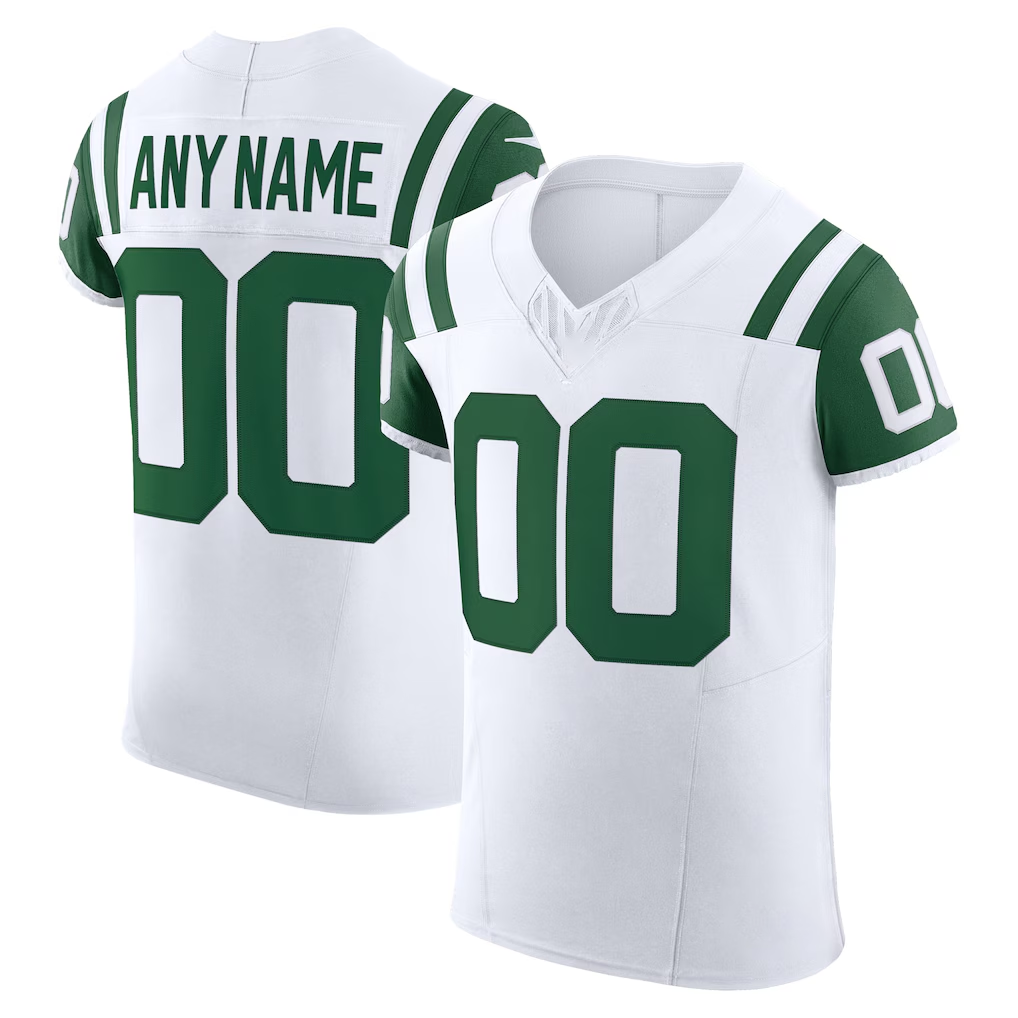 My Store Custom NY.Jets White Vapor F.U.S.E. Elite Stitched Jerseys