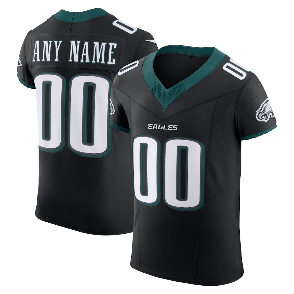 My Store Custom P.Eagles Black Alternate Vapor F.U.S.E. Elite Stitched Jerseys