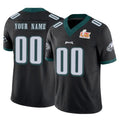 My Store Custom P.Eagles Black Limited Vapor F.U.S.E. Super Bowl LIX Home Game Any Name & Numbers Stitched Jerseys