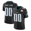 My Store Custom P.Eagles Black Limited Vapor Untouchable Super Bowl LIX Home Game Any Name & Numbers Stitched Jerseys
