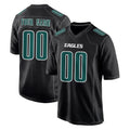 My Store Custom P.Eagles Carbon Black Fashion Home Game Any Name & Numbers Stitched Jerseys