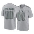 My Store Custom P.Eagles Gray Atmosphere Fashion Home Game Any Name & Numbers Stitched Jerseys
