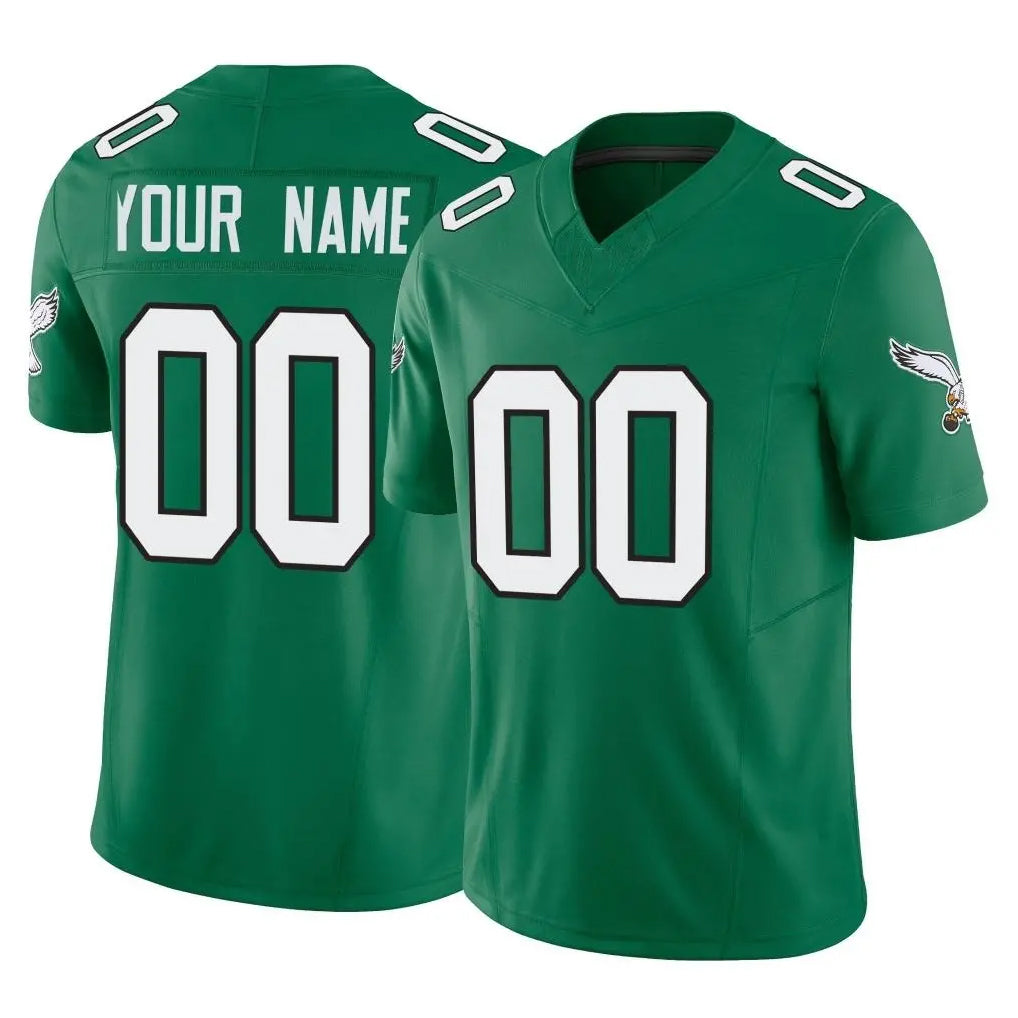 My Store Custom P.Eagles Green Kelly Alternate Vapor F.U.S.E. Home Game Any Name & Numbers Stitched Jerseys