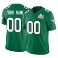 My Store Custom P.Eagles Green Kelly Alternate Vapor F.U.S.E. Super Bowl LIX Home Game Any Name & Numbers Stitched Jerseys