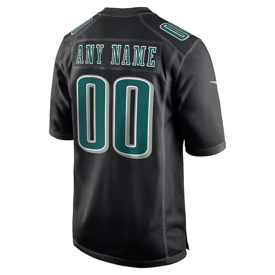 My Store Custom P.Eagles Midnight Black Fashion Game Stitched Jerseys