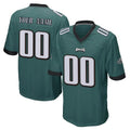 My Store Custom P.Eagles Team Color Green Home Game Any Name & Numbers Stitched Jerseys
