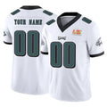 My Store Custom P.Eagles White Limited Vapor F.U.S.E. Super Bowl LIX Home Game Any Name & Numbers Stitched Jerseys
