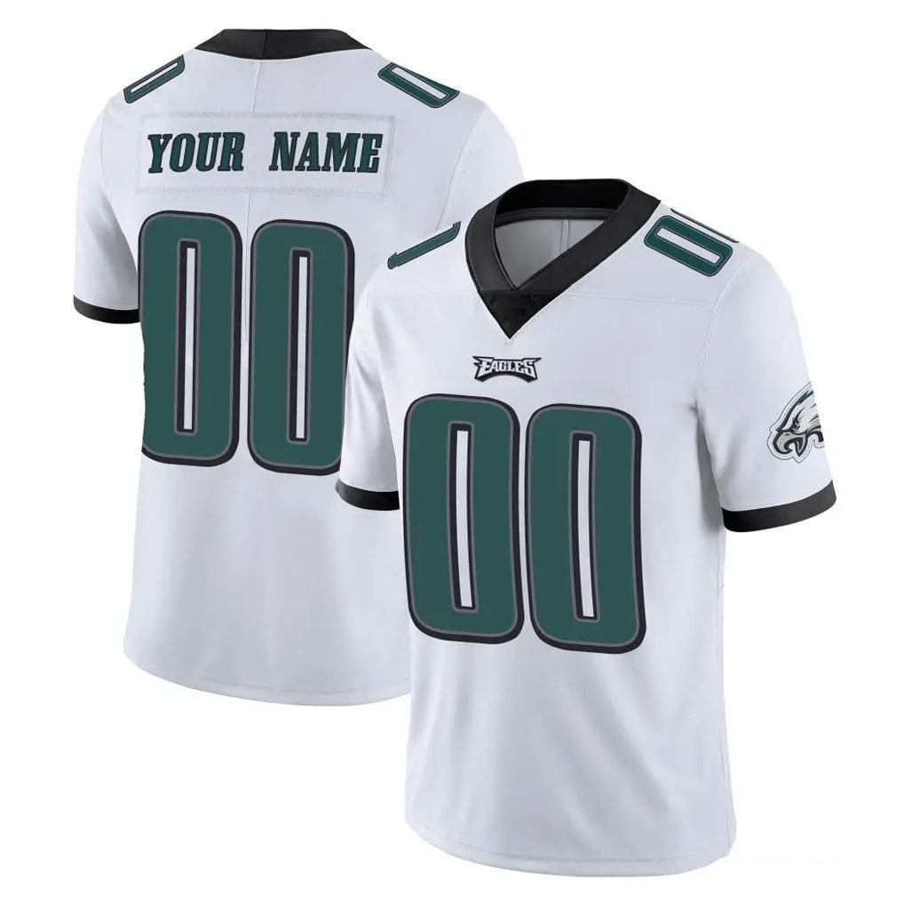 My Store Custom P.Eagles White Limited Vapor Untouchable Home Game Any Name & Numbers Stitched Jerseys