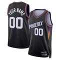 My Store Custom P.Suns Black Swingman Stitched Jerseys - Statement Edition
