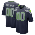 My Store Custom S.Seahawks College Navy Game Stitched Jerseys