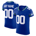 My Store Custom S.Seahawks  Royal Alternate Vapor F.U.S.E. Elite Stitched Jerseys