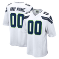 My Store Custom S.Seahawks White Game Stitched Jerseys