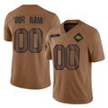 My Store Custom SF.49ers Brown Limited Salute To Service Home Game Any Name & Numbers Stitched Jerseys
