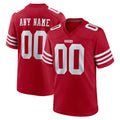 My Store Custom SF.49ers Red Game Home Any Name & Numbers Stitched Jerseys