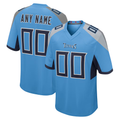 My Store Custom T.Titans Light Blue Alternate Game Stitched Jerseys