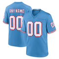 My Store Custom T.Titans Light Blue Game Stitched Jerseys