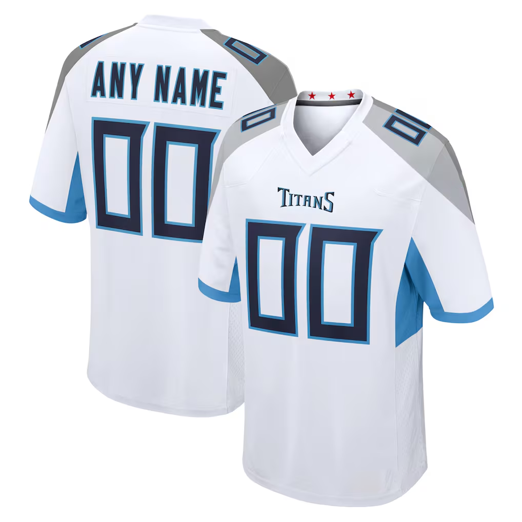 My Store Custom T.Titans White Game Stitched Jerseys