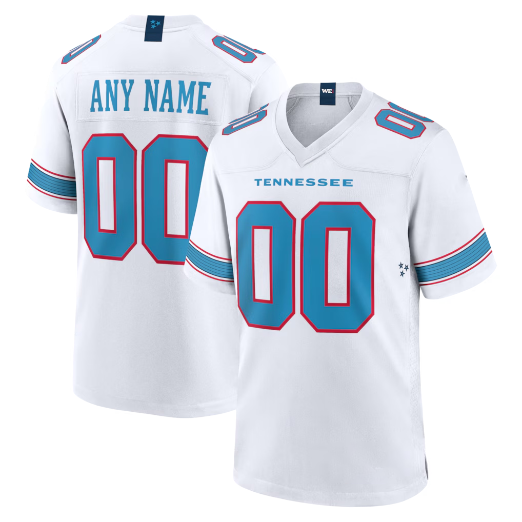 My Store Custom T.Titans White Game Stitched Jerseys
