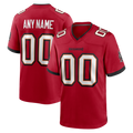 My Store Custom TB.Buccaneers Red Team Game Stitched Jerseys