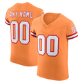 My Store Custom TB.Buccaneers Tampa Bay Buccaneers Orange Vapor F.U.S.E. Elite Stitched Jerseys