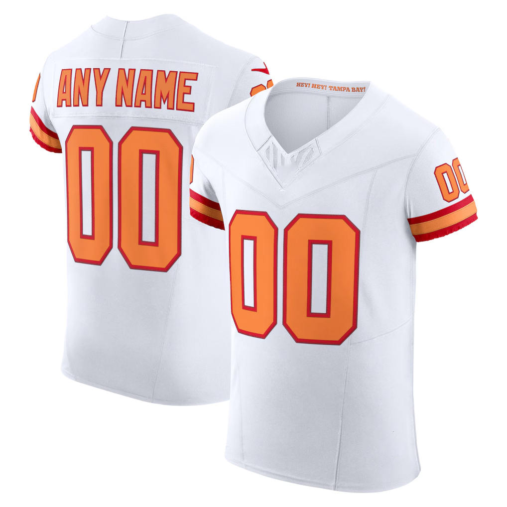 My Store Custom TB.Buccaneers White Vapor F.U.S.E. Elite Stitched Jerseys