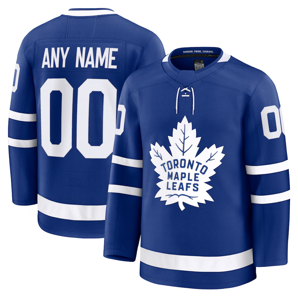 My Store Custom TM.Leafs Blue Home Premium Jerseys