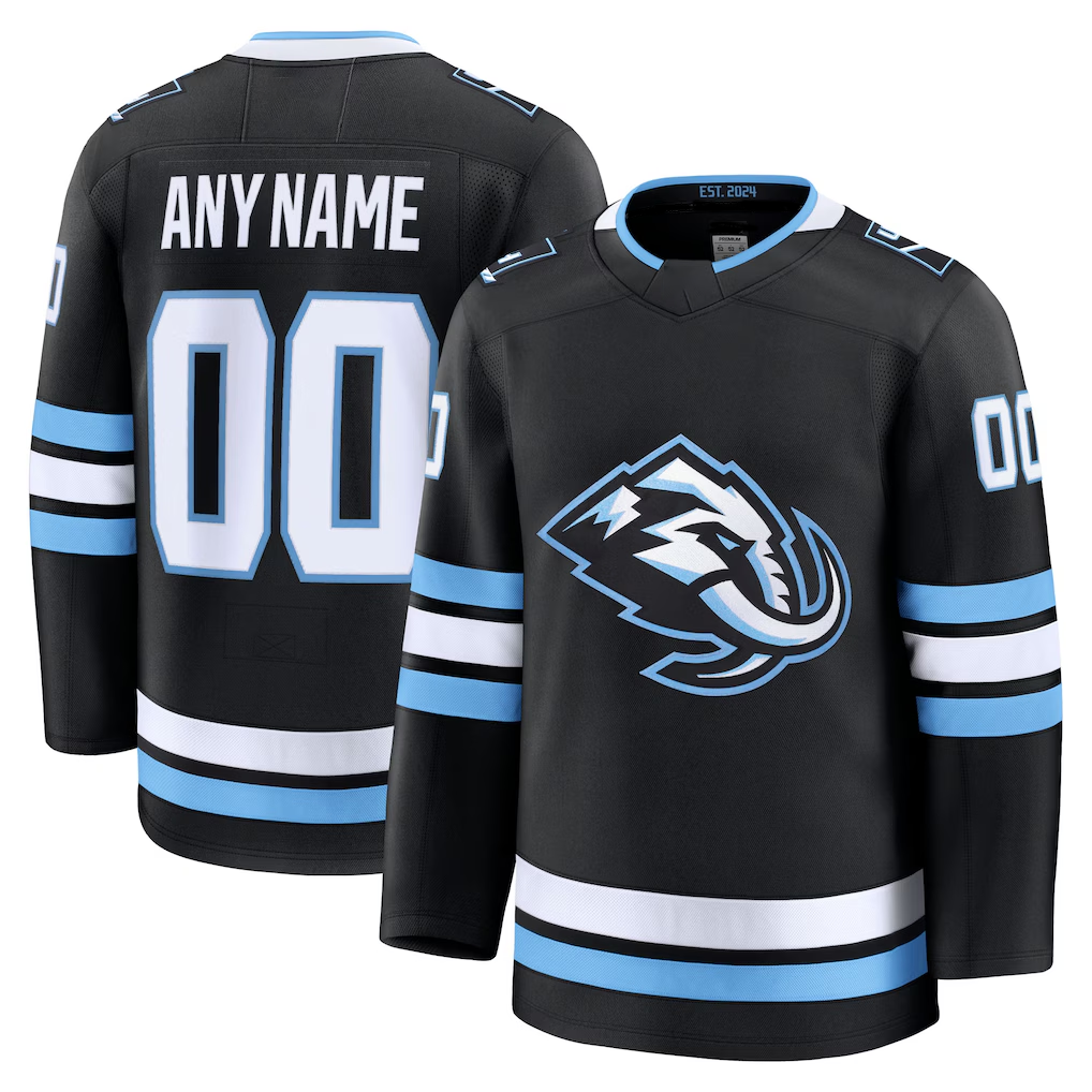 My Store Custom U.Mammoth Black Home Premium Jerseys