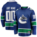 My Store Custom V.Canucks Blue Home Team Breakaway Jerseys