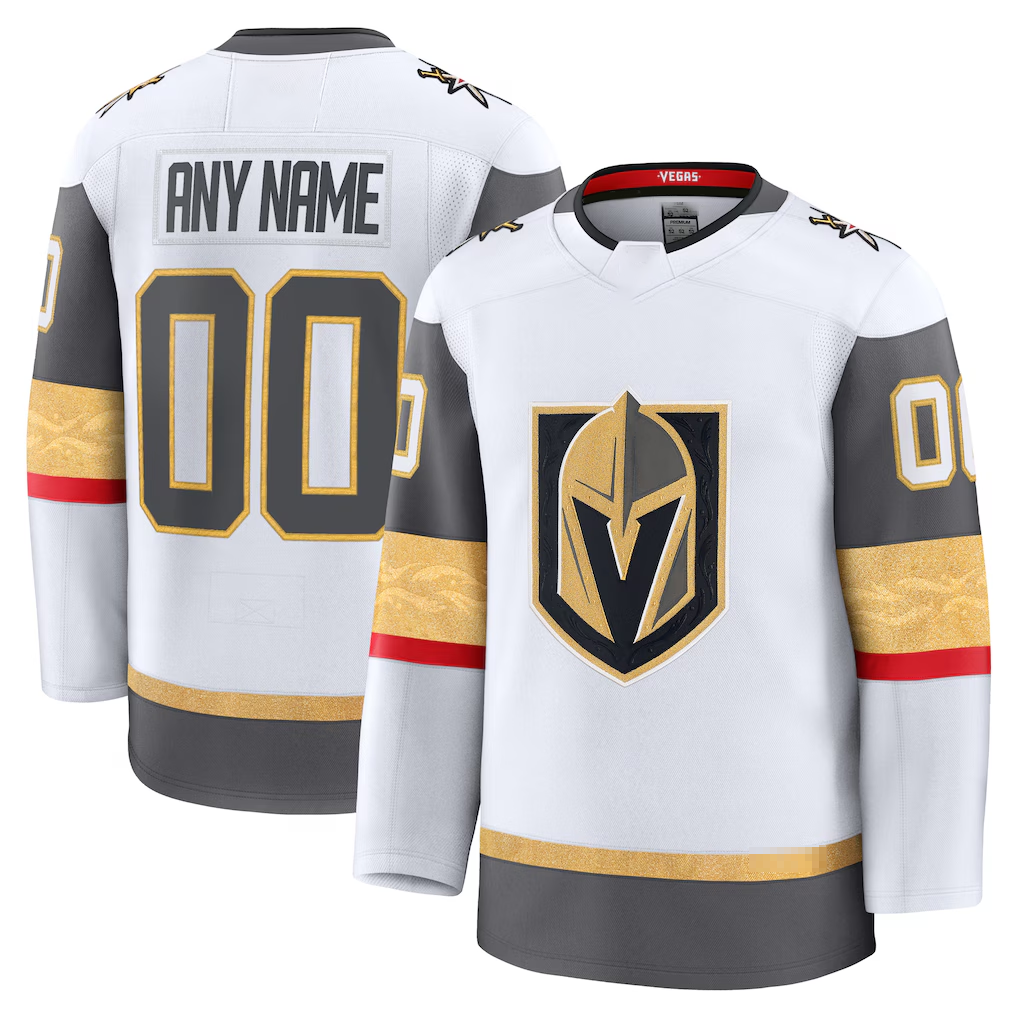 My Store Custom VG.Knights White Away Premium Jerseys