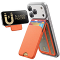MagSafe Wallet, 5 Card Holder, Slim Leather Magnetic Wallet for iPhone 17/16/15/14/13/12 Pro Max Plus Air Series, 1 Card Slo